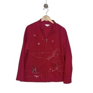 Northern Reflections Size XL Snowflake Christmas Style Penguin Theme Sweater